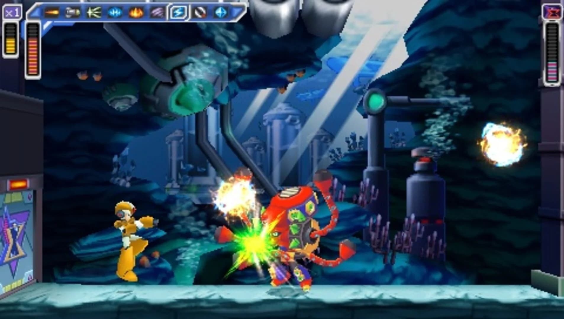 Mega Man: Maverick Hunter X screenshot 1