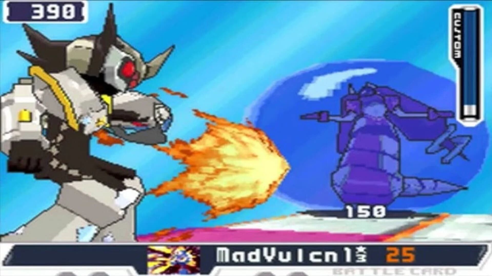 Mega Man Star Force 2: Zerker x Saurian screenshot 3