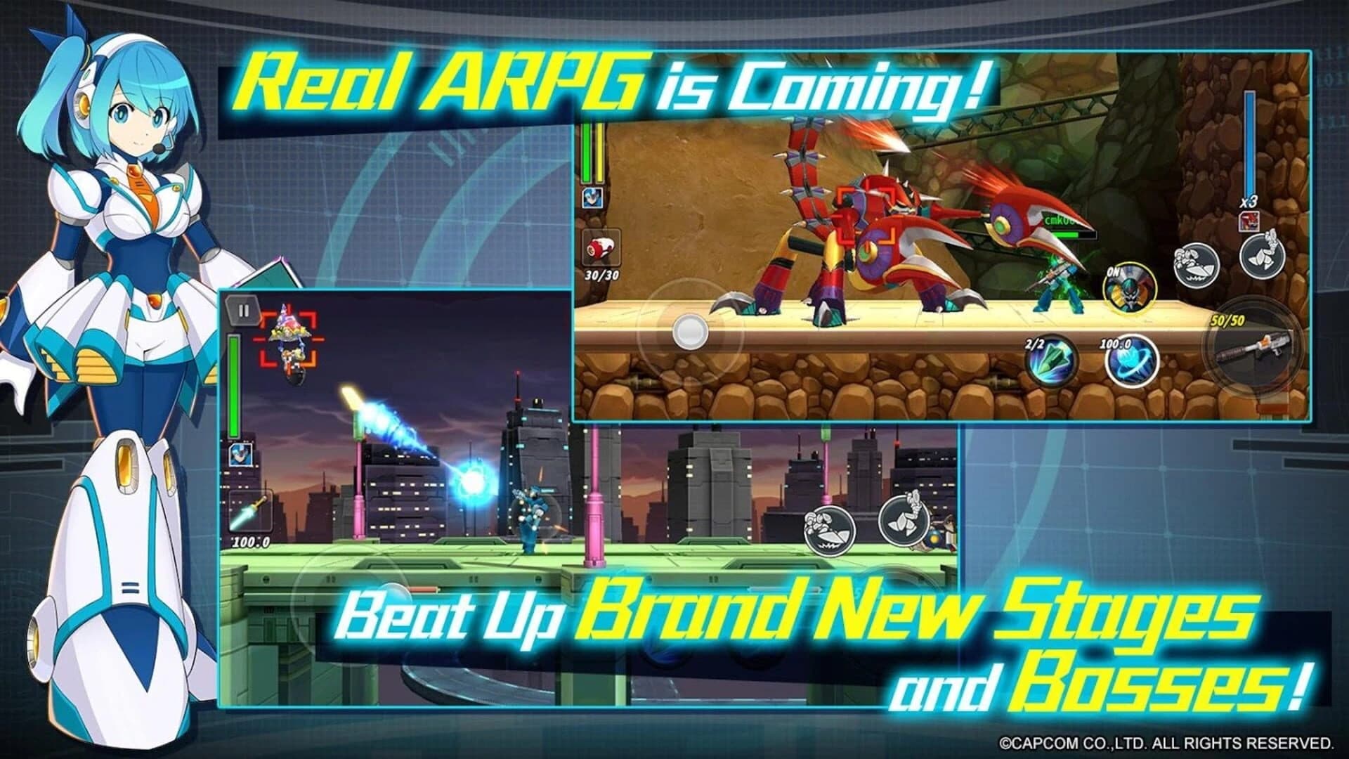 Mega Man X Dive screenshot 2