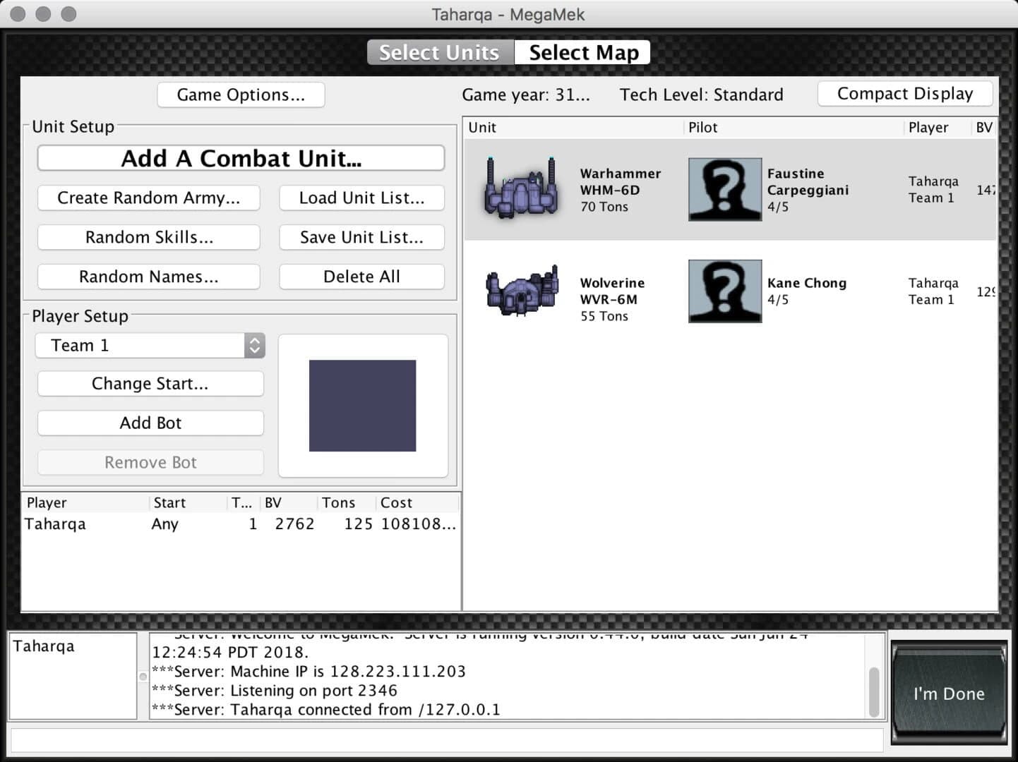 MegaMek screenshot 5