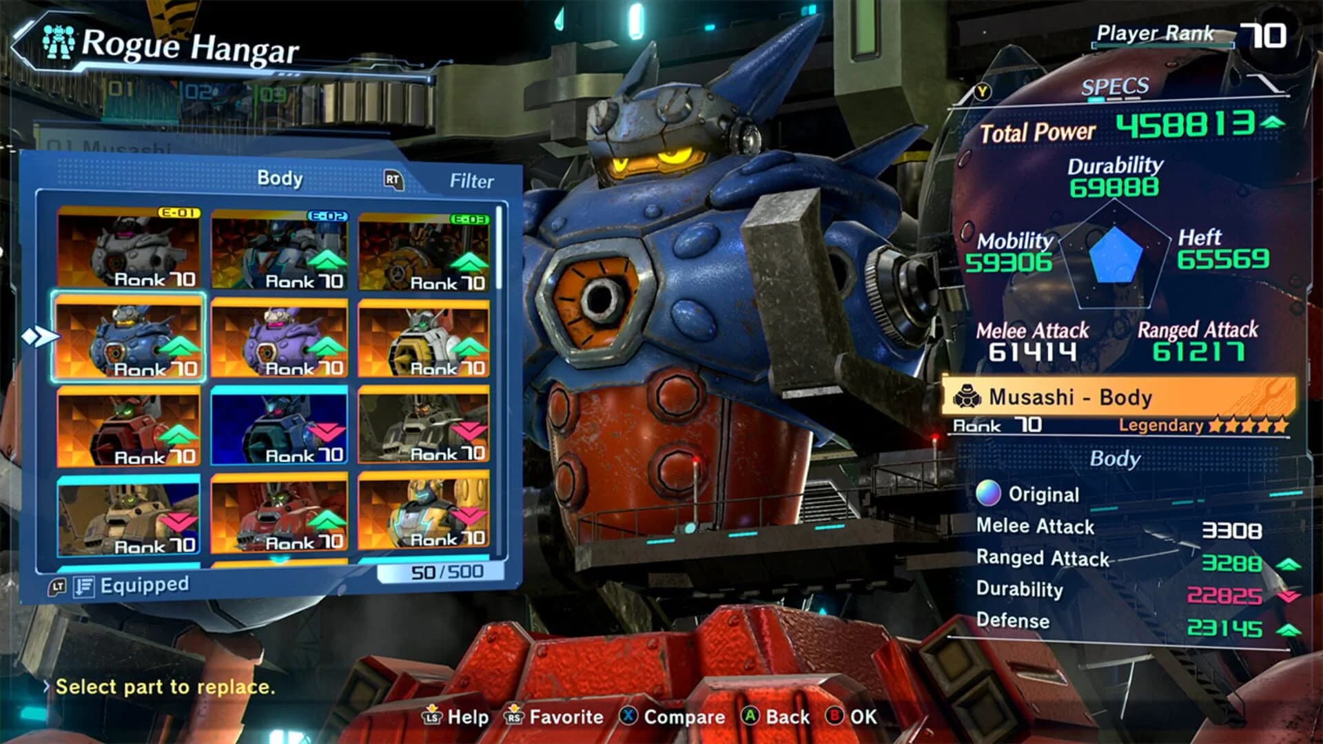 Megaton Musashi W: Wired screenshot 1