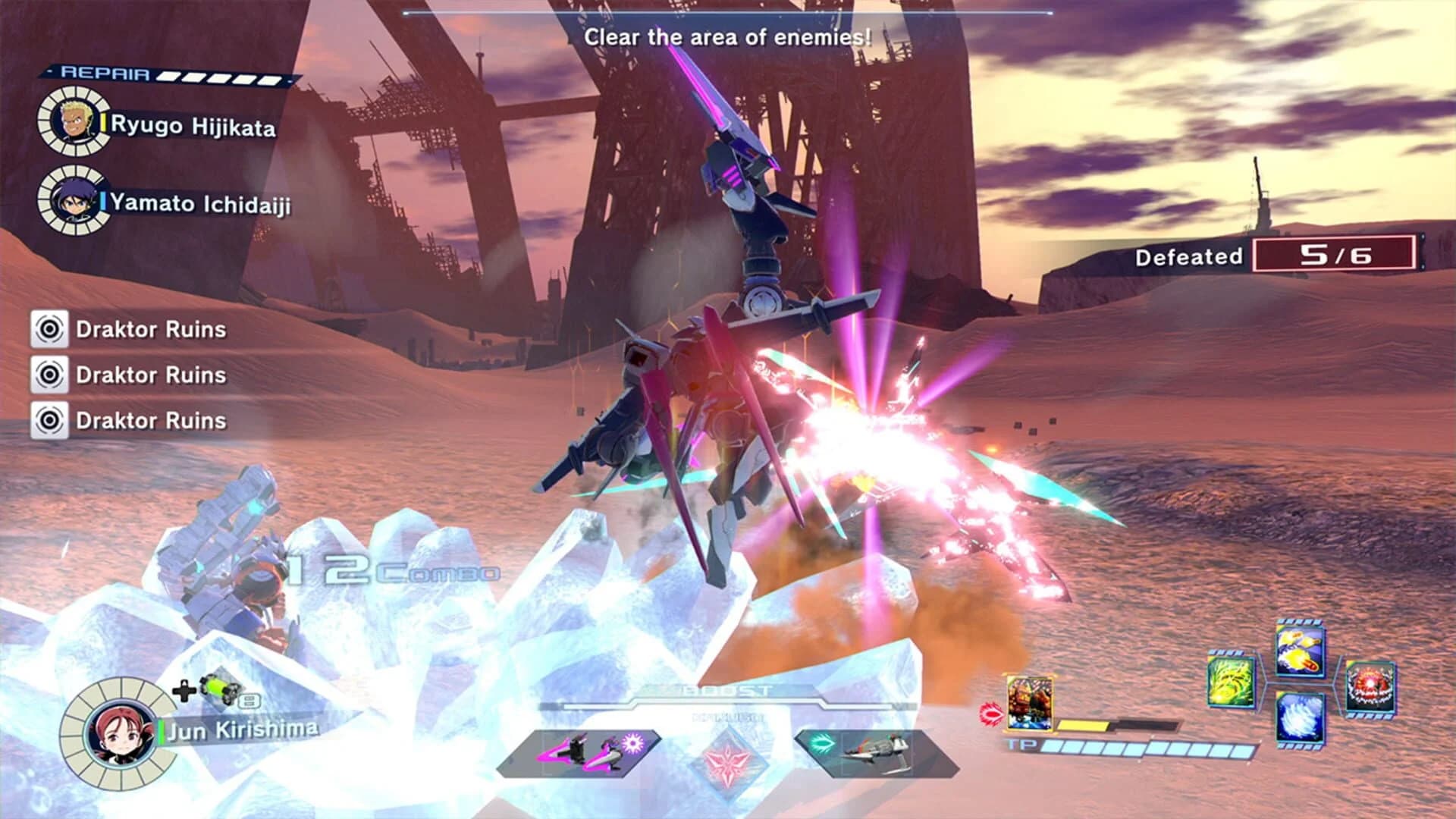 Megaton Musashi W: Wired screenshot 3