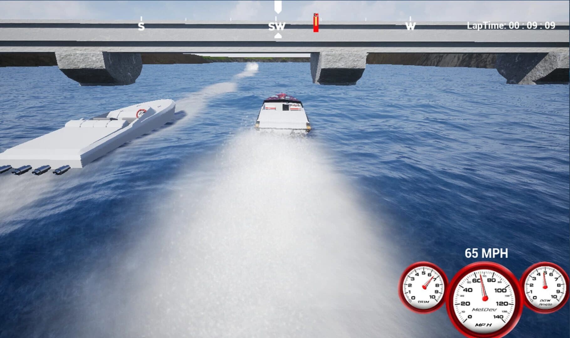 Meldev Power Boat Racing screenshot 5