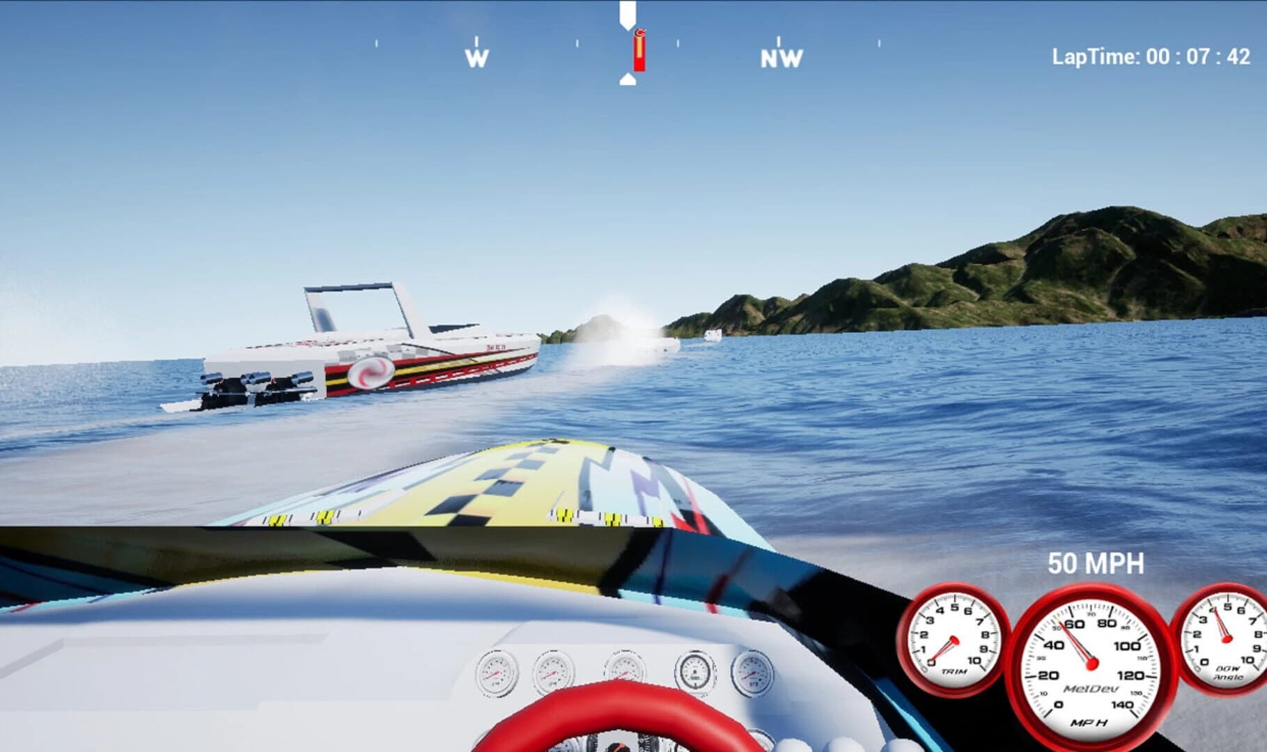 Meldev Power Boat Racing screenshot 4