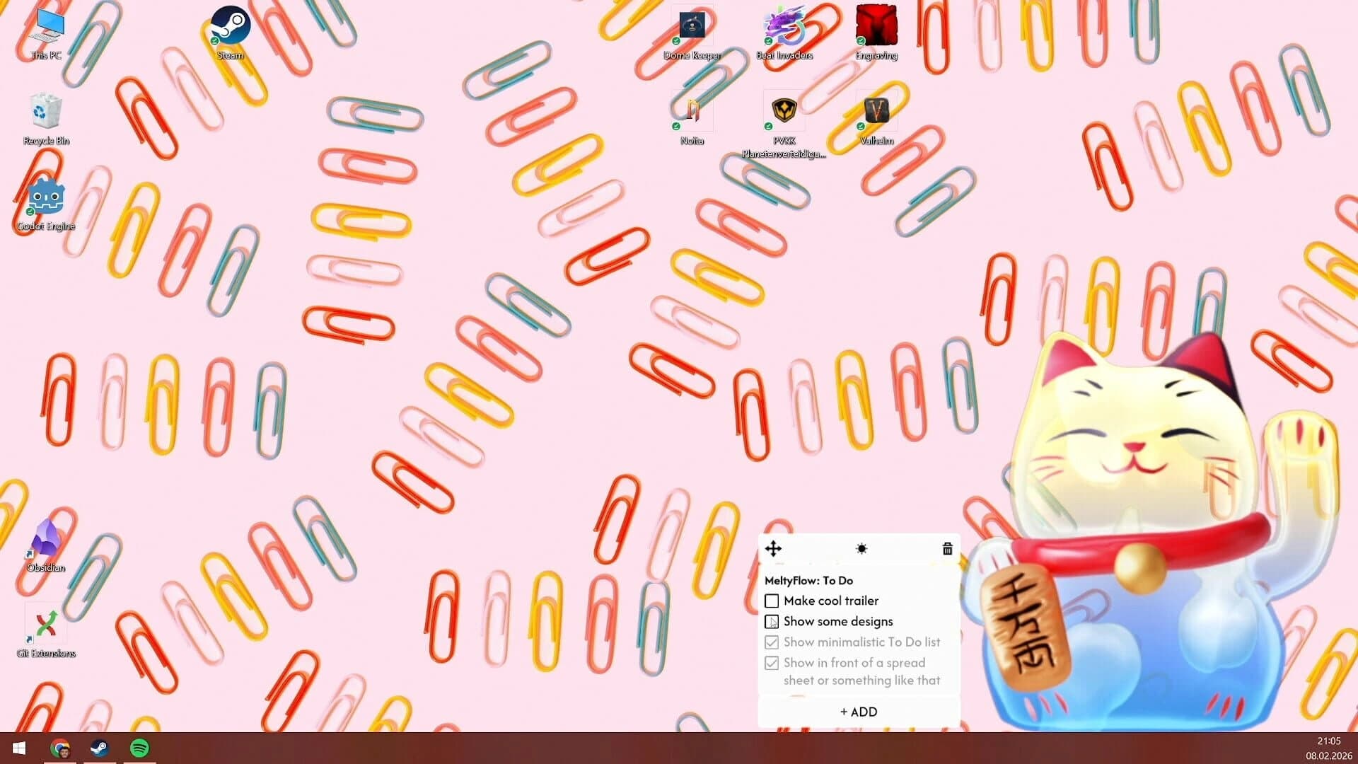 MeltyFlow: A Cozy Desktop Lava Lamp screenshot 2