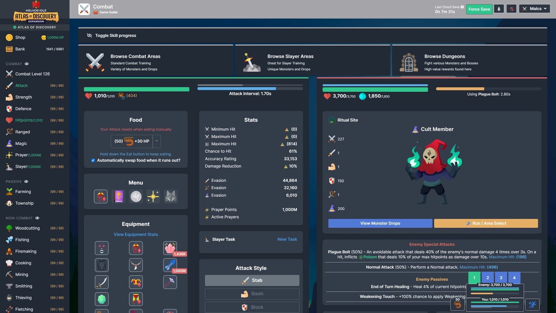 Melvor Idle: Atlas of Discovery screenshot 3