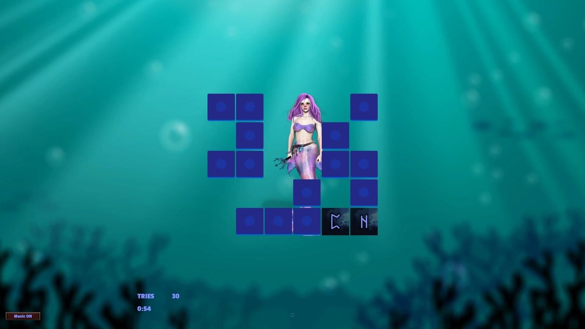 Memory Puzzle: Mystery Mermaids screenshot 1