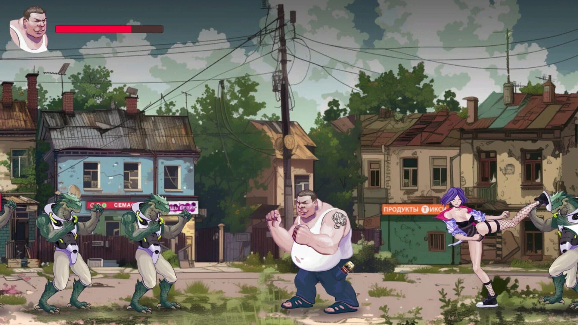 Men Against Lizards screenshot 1