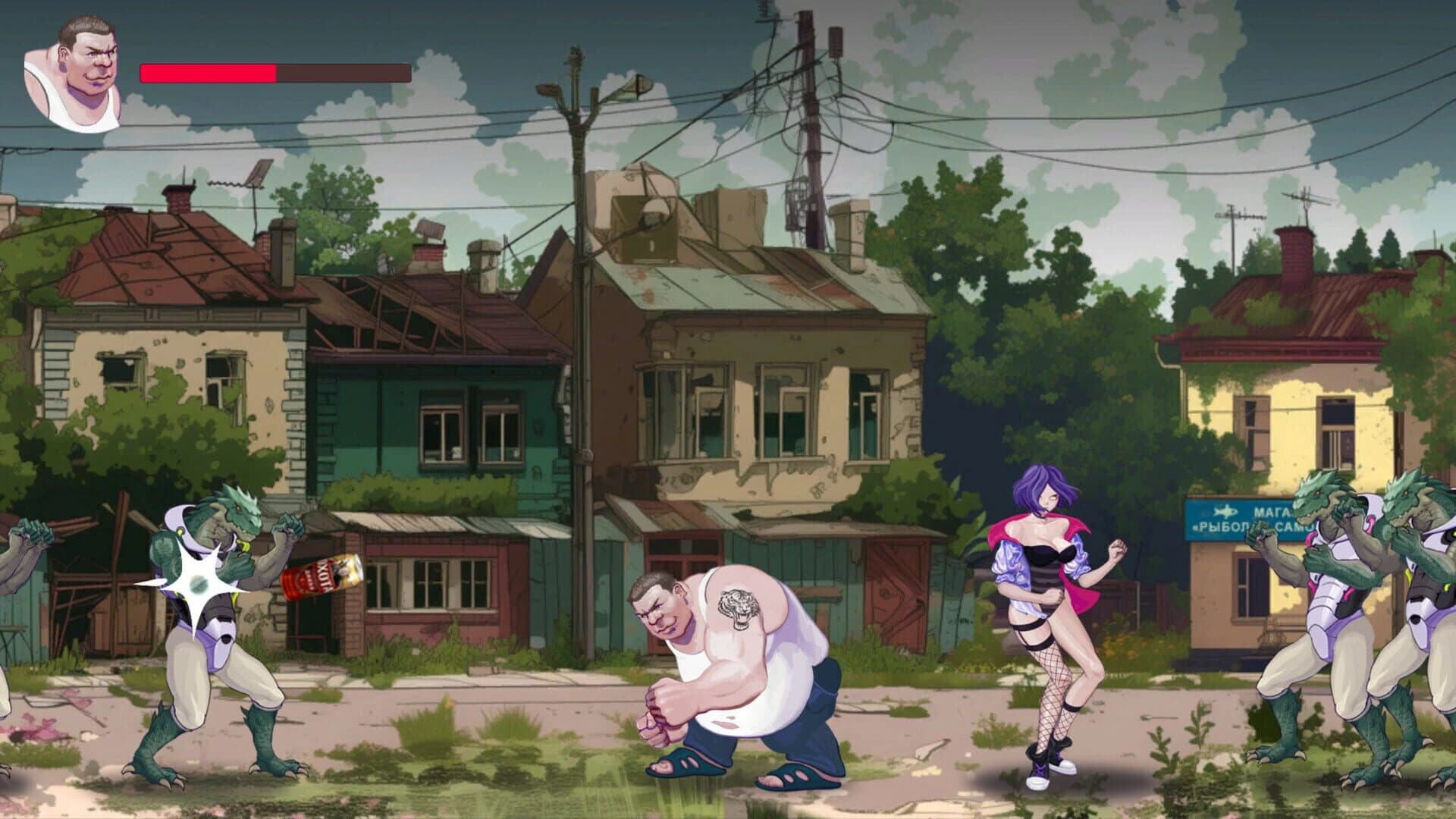 Men Against Lizards screenshot 2