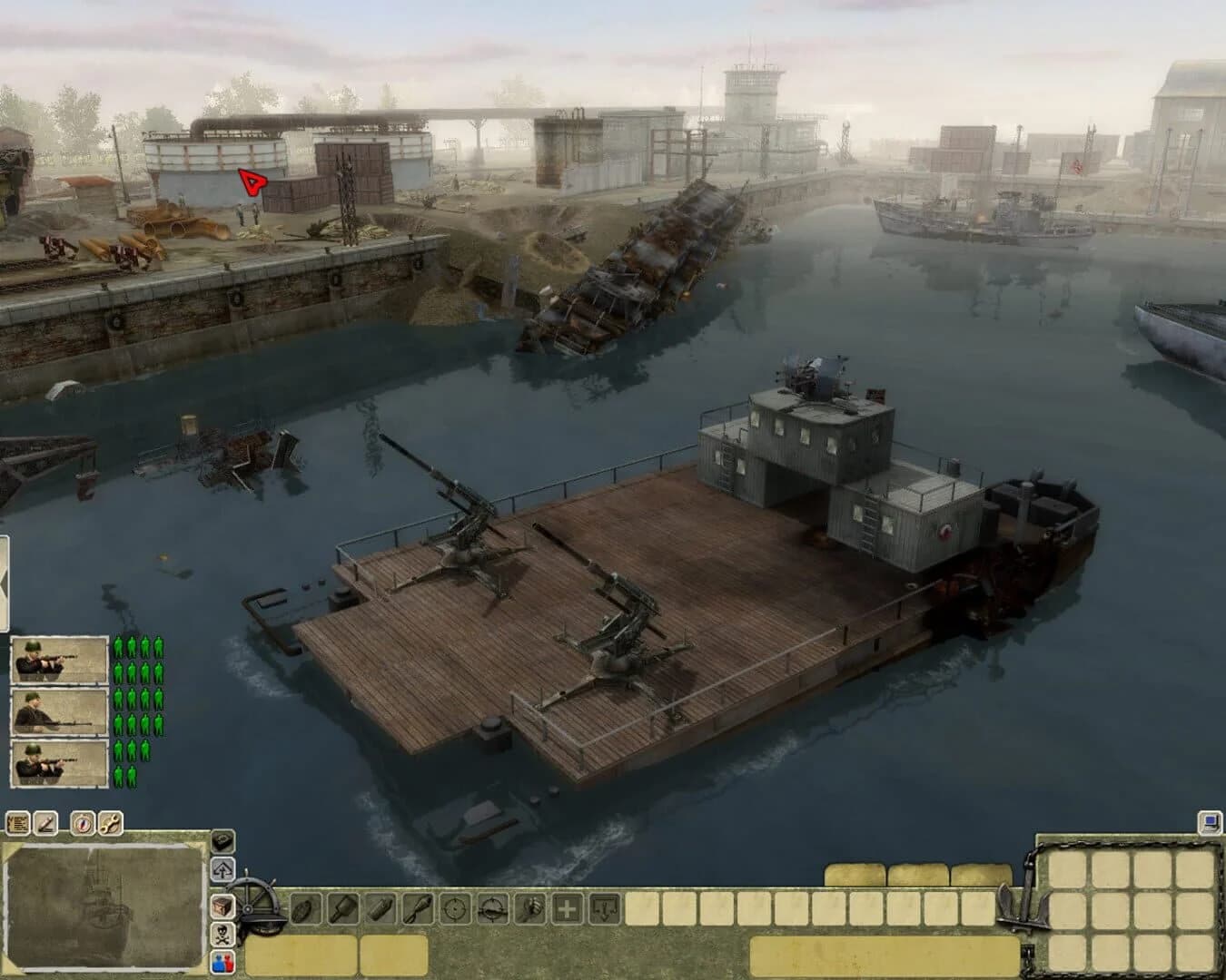 Men of War: Red Tide screenshot 1