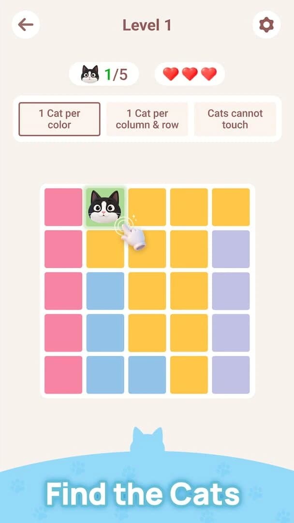 Meowdoku screenshot 1
