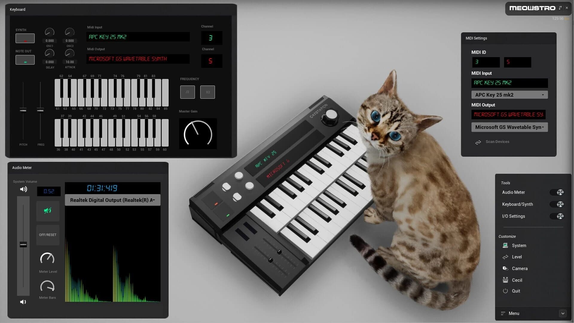 Meowstro screenshot 2