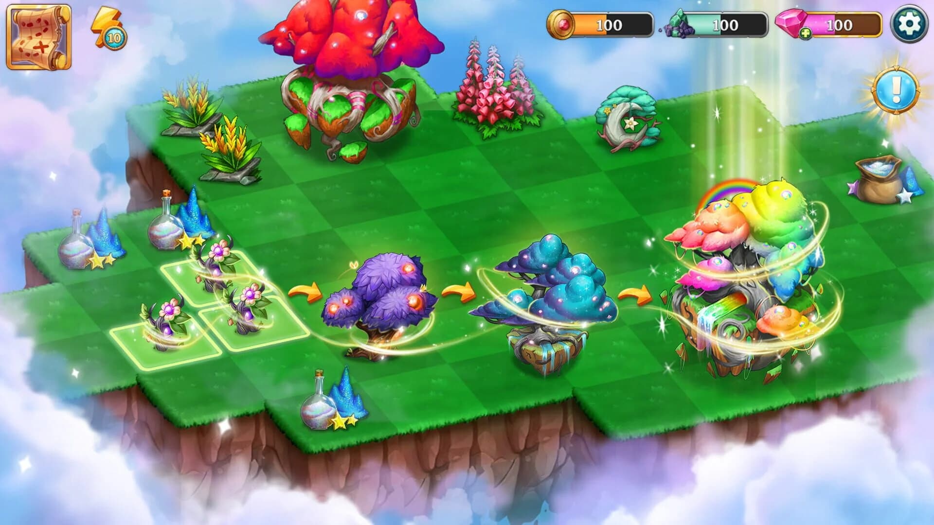 Merge Adventure: Magic Dragons screenshot 1