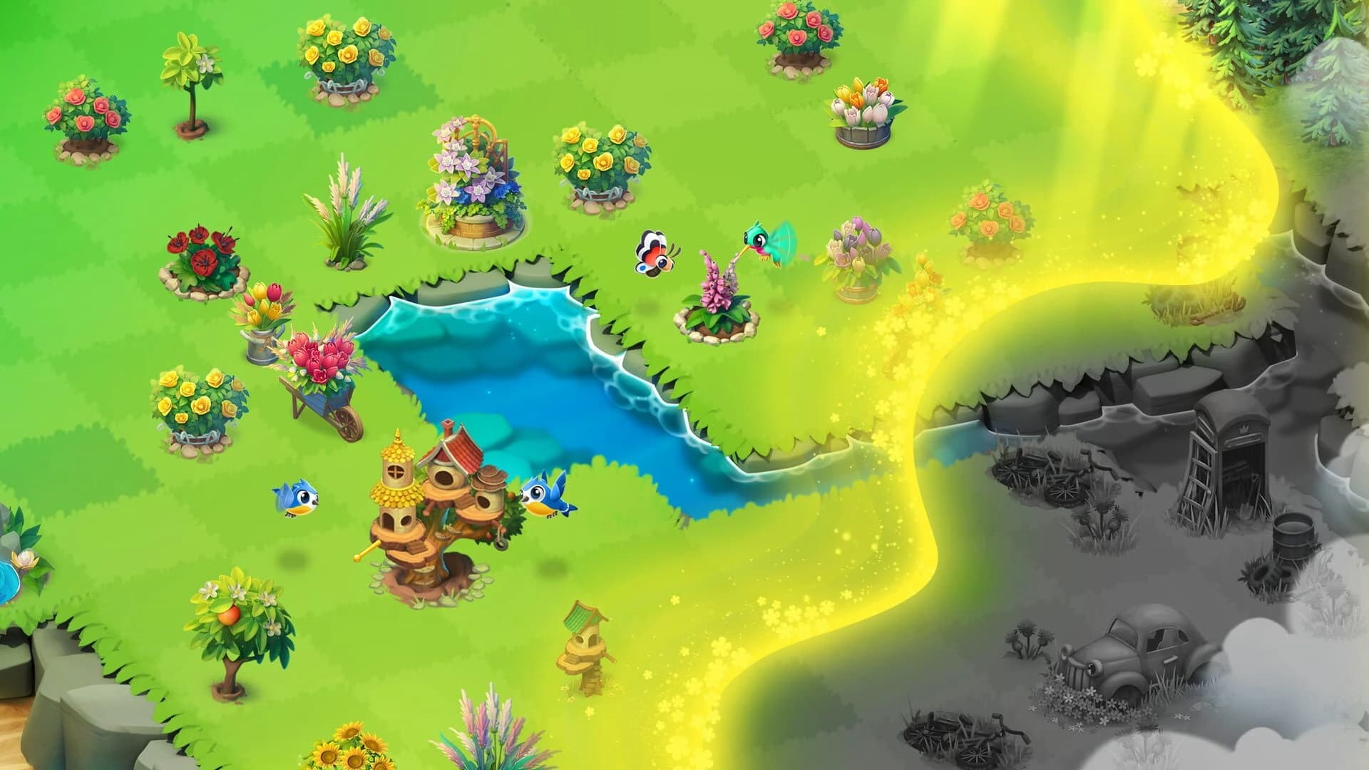 Merge Gardens screenshot 2
