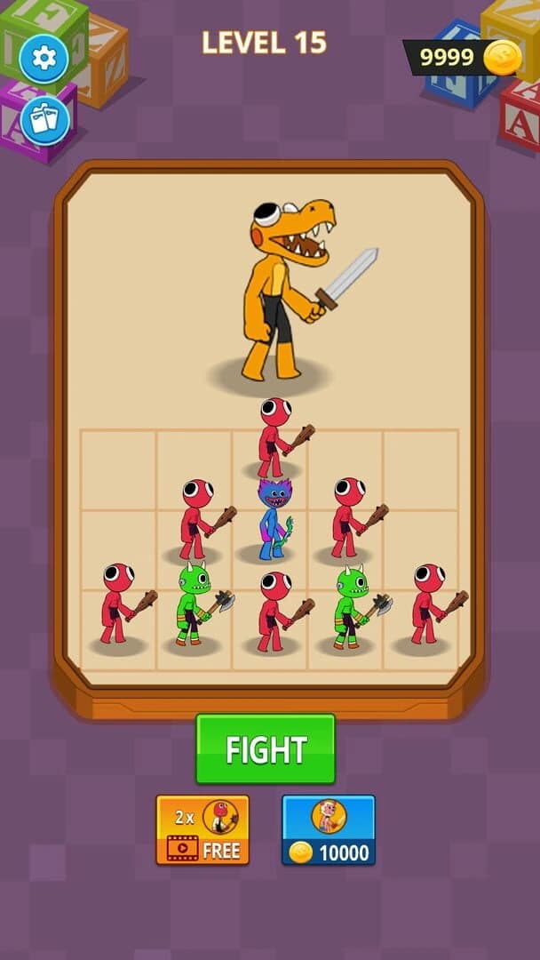 Merge Rainbow Friend screenshot 5