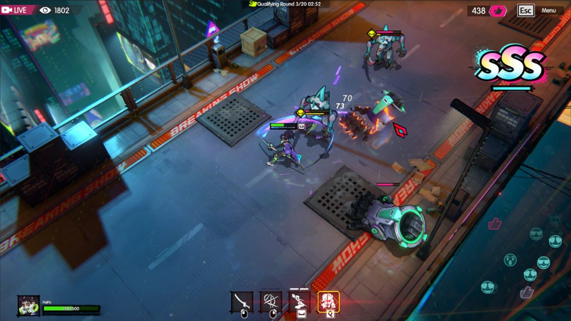 Meta-Ghost: The Breaking Show screenshot 1