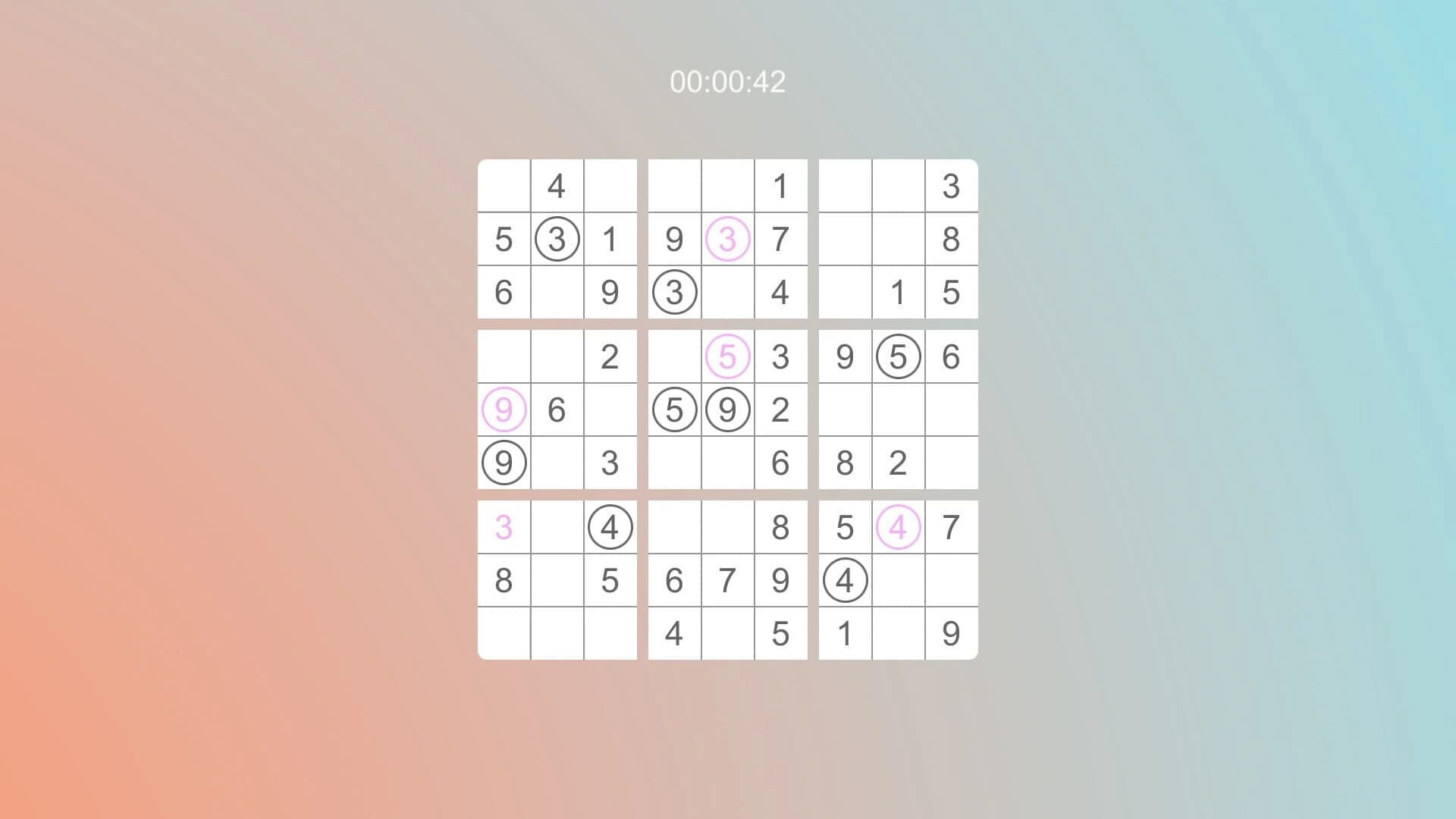 Meta Sudoku screenshot 4