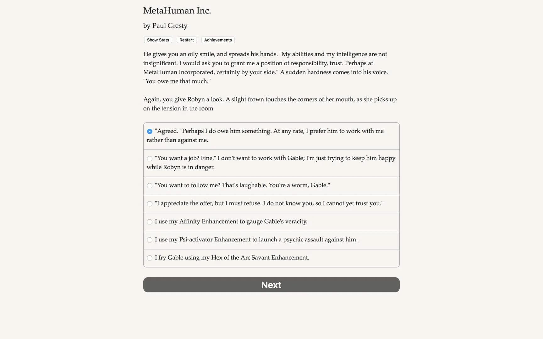 MetaHuman Inc. screenshot 1
