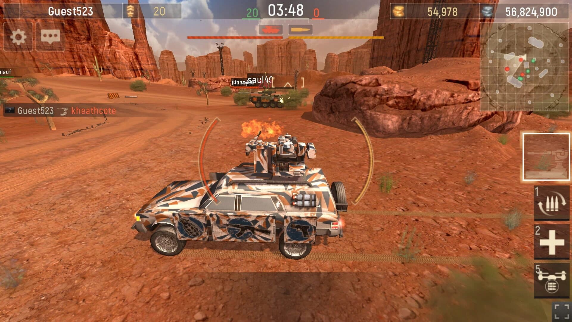 Metal Force: Tank Games Online screenshot 3