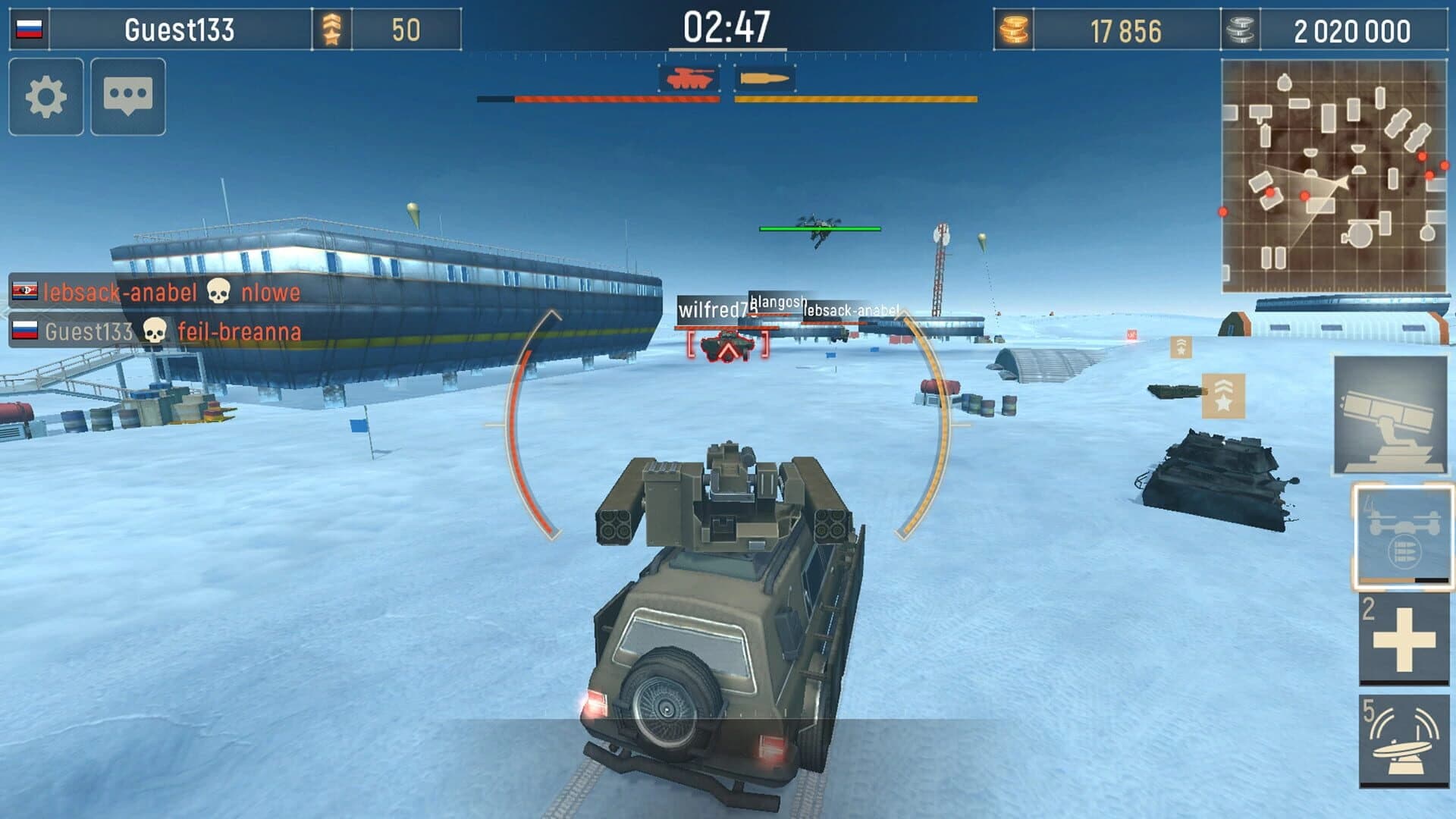 Metal Force: Tank Games Online screenshot 5
