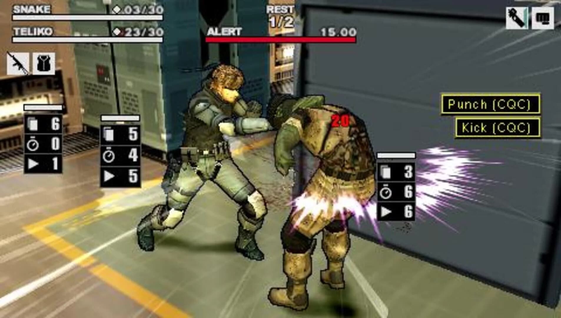 Metal Gear Acid 2 screenshot 1