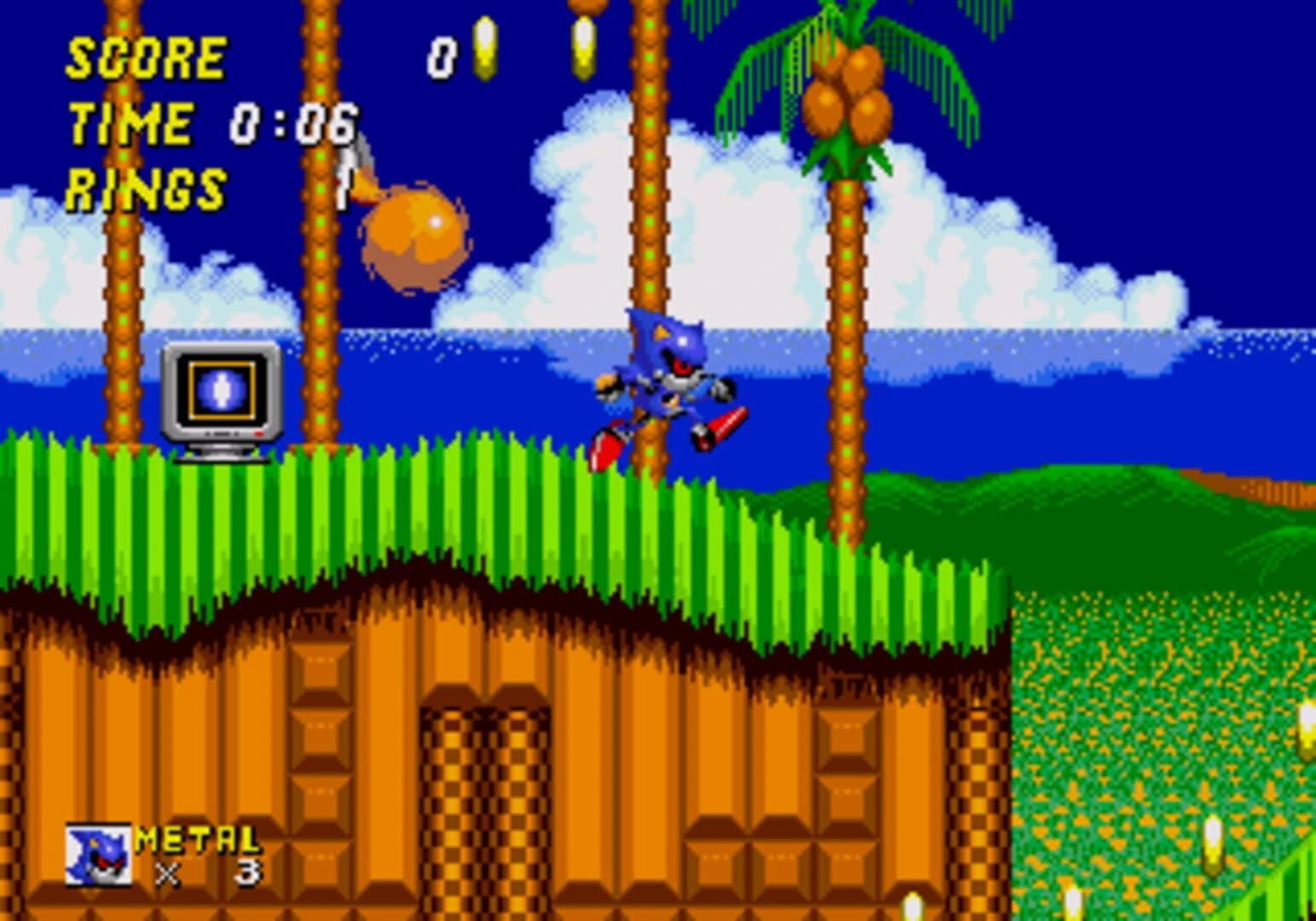 Metal Sonic in Sonic the Hedgehog 2 screenshot 3