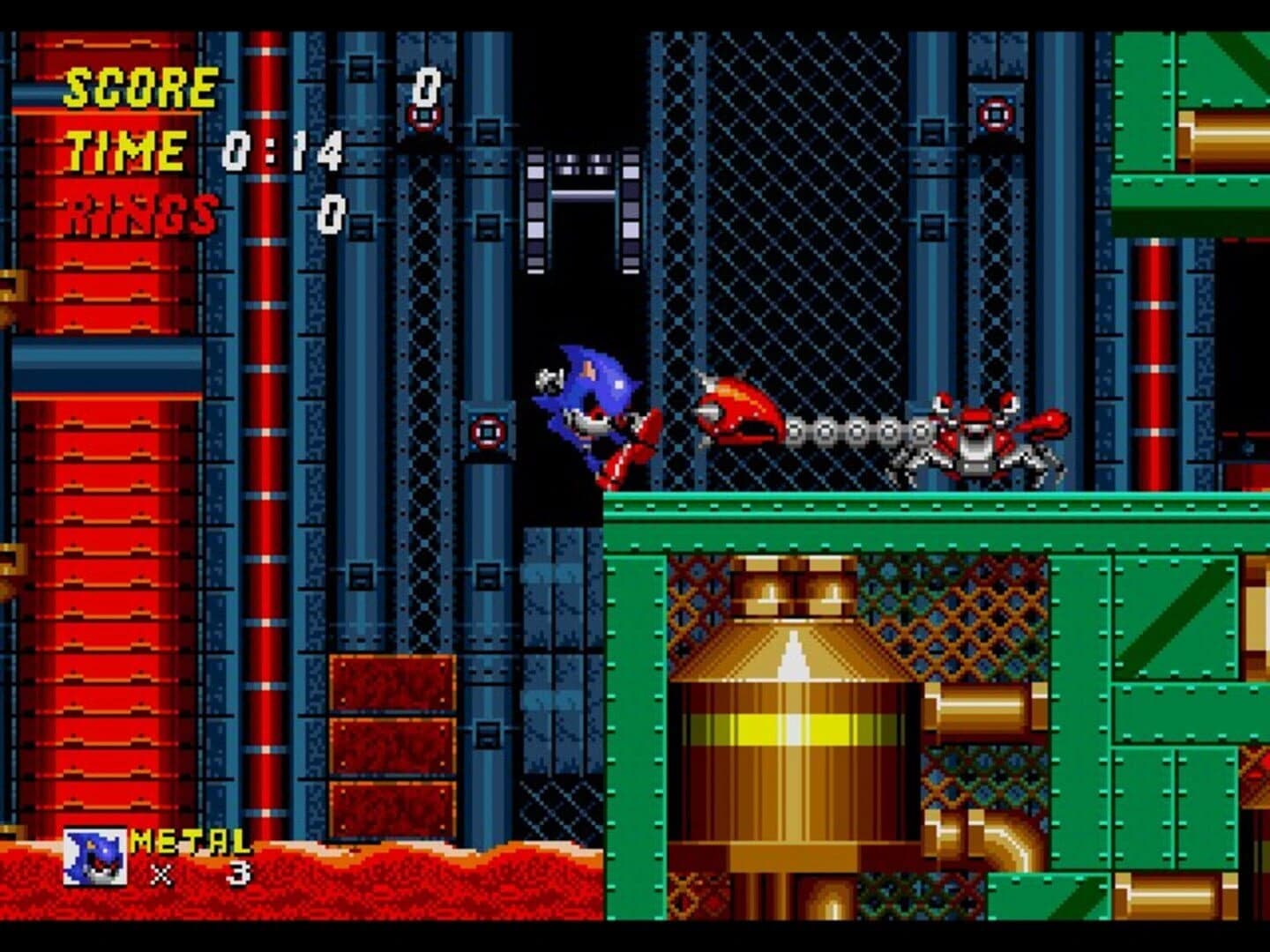 Metal Sonic in Sonic the Hedgehog 2 screenshot 4