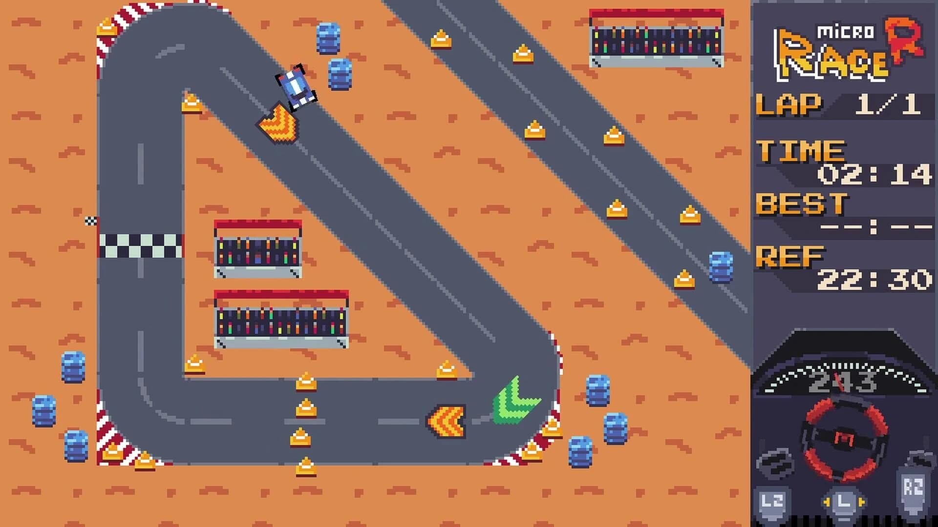 Micro Race R screenshot 2