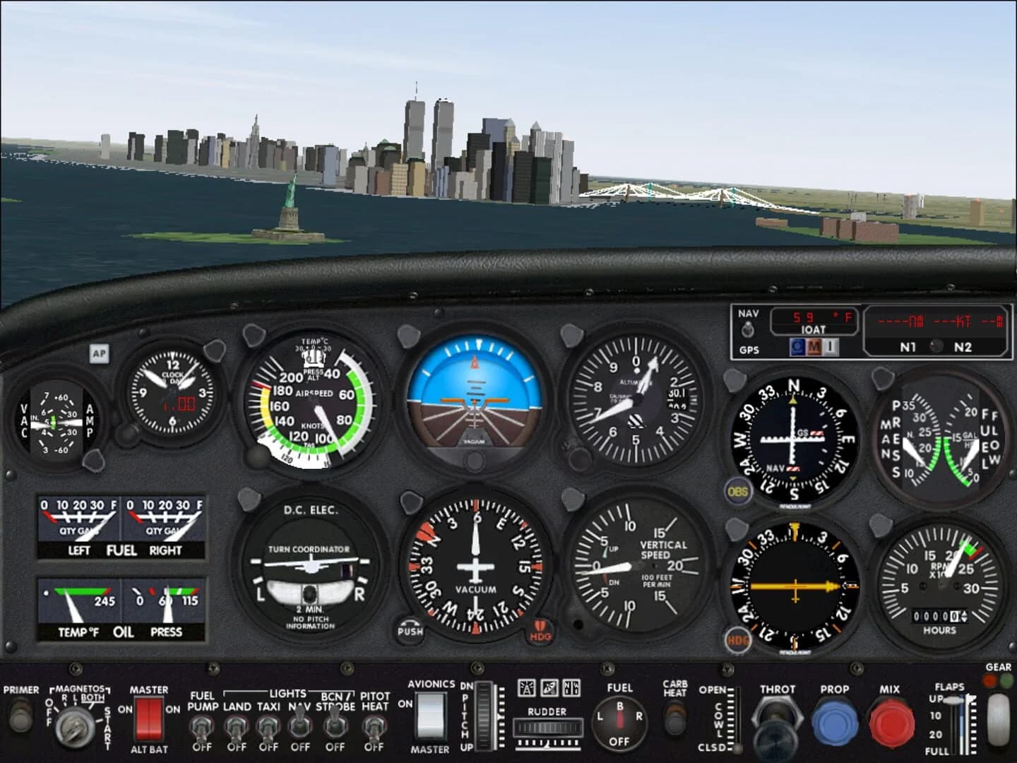 Microsoft Flight Simulator 2000 screenshot 2