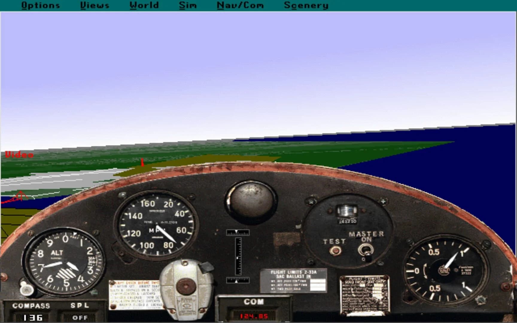 Microsoft Flight Simulator 5.0 screenshot 3