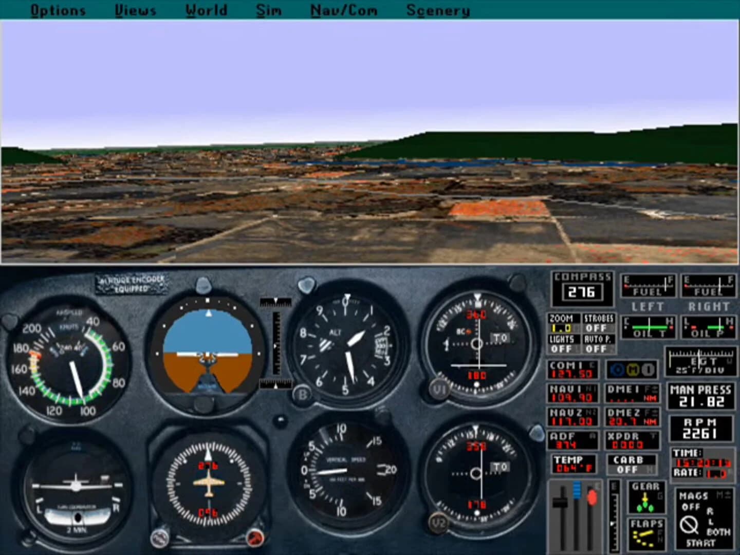 Microsoft Flight Simulator 5.1 screenshot 2