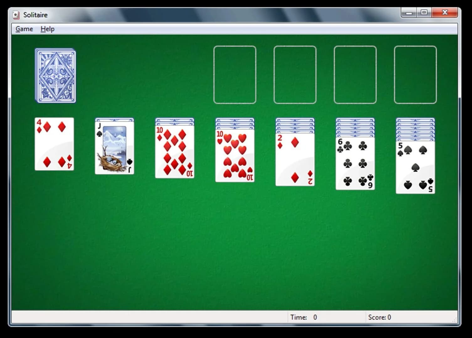 Microsoft Solitaire screenshot 1