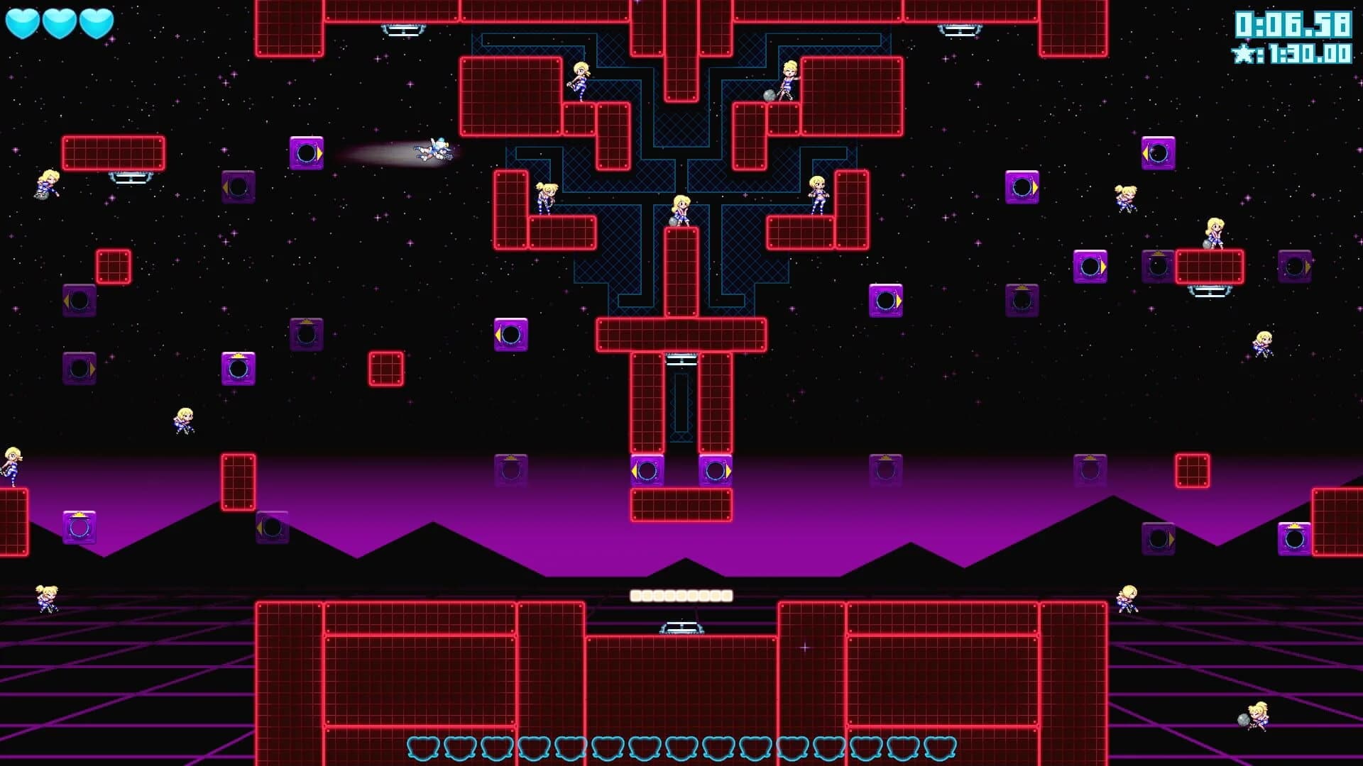 Mighty Switch Force! Academy screenshot 1