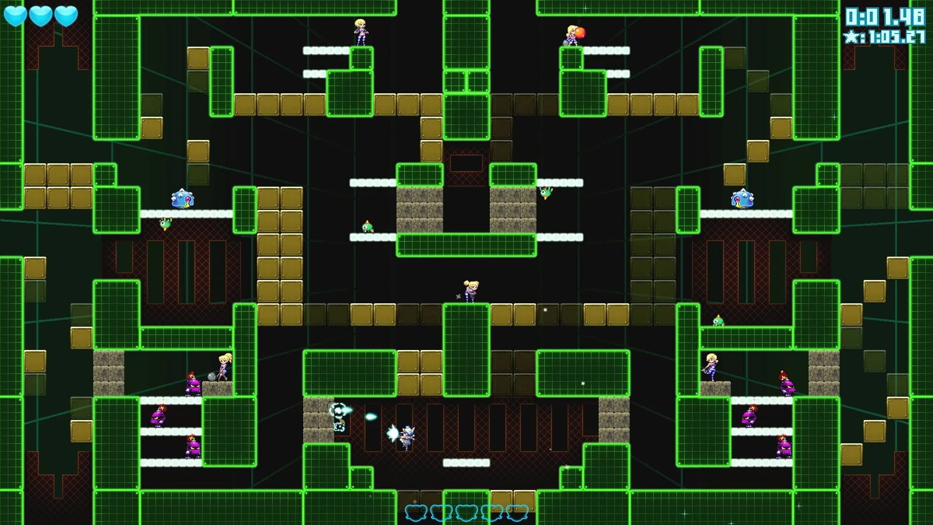 Mighty Switch Force! Academy screenshot 3