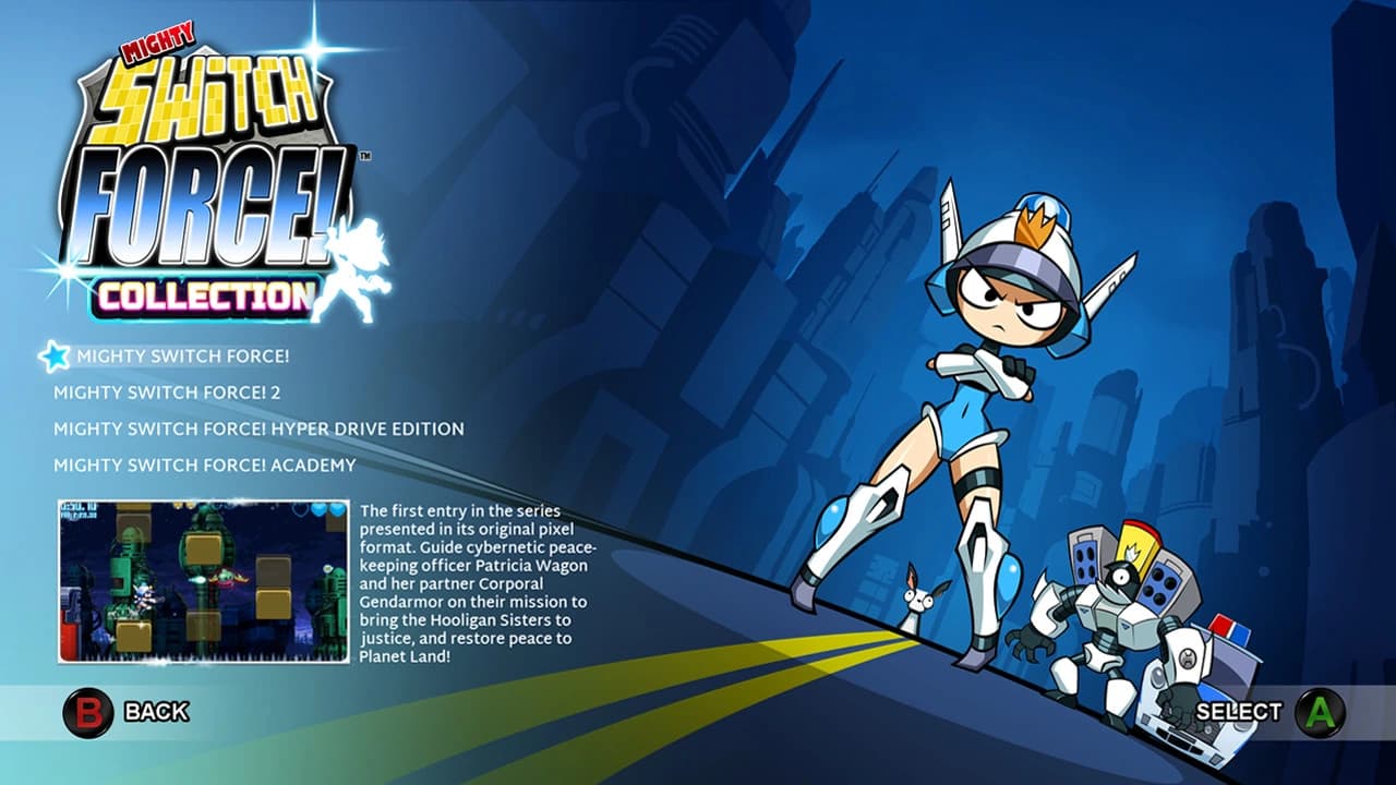 Mighty Switch Force! Collection screenshot 2