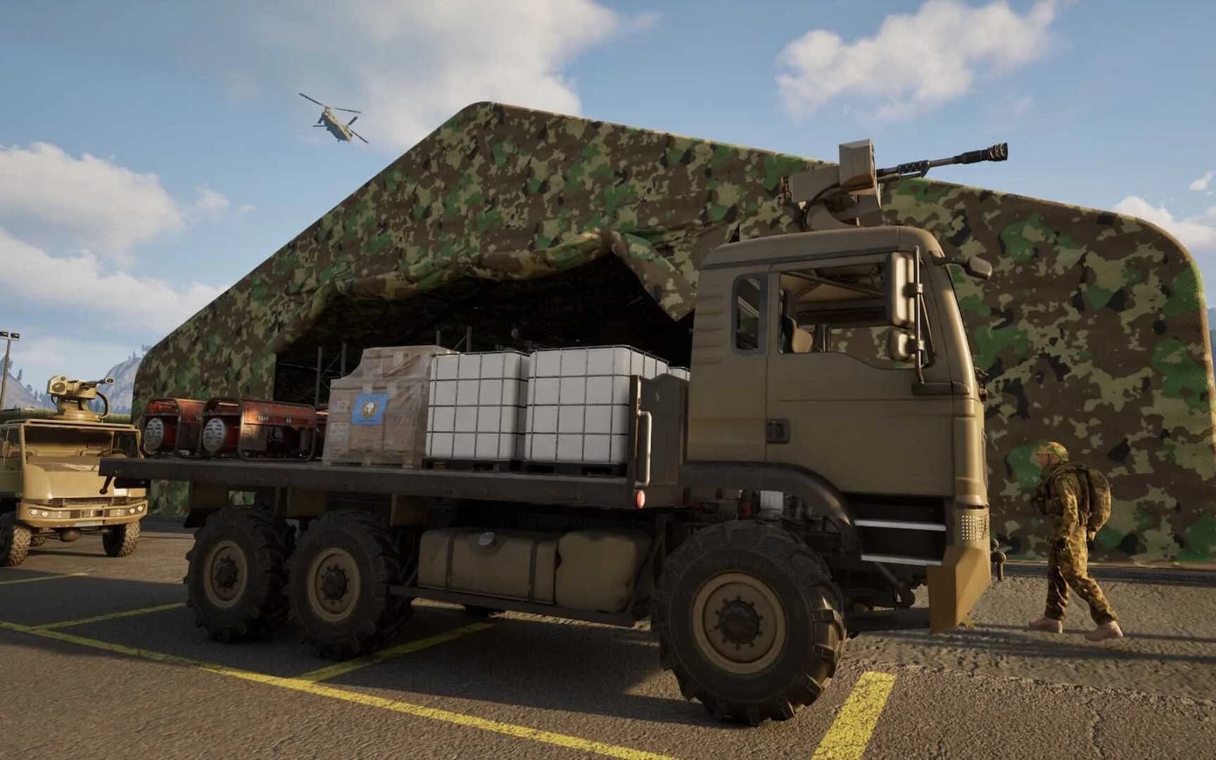 Military Logistics Simulator screenshot 1