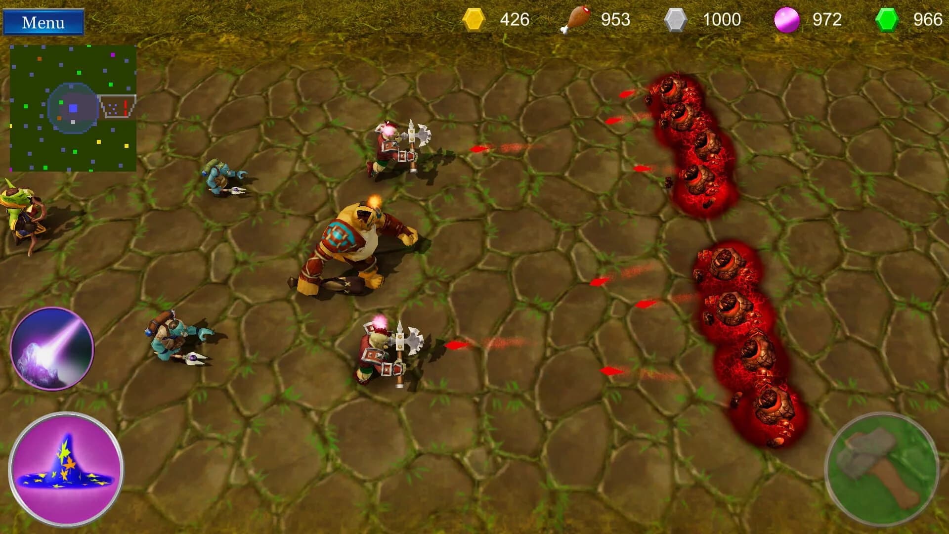 Mines and Magic screenshot 5