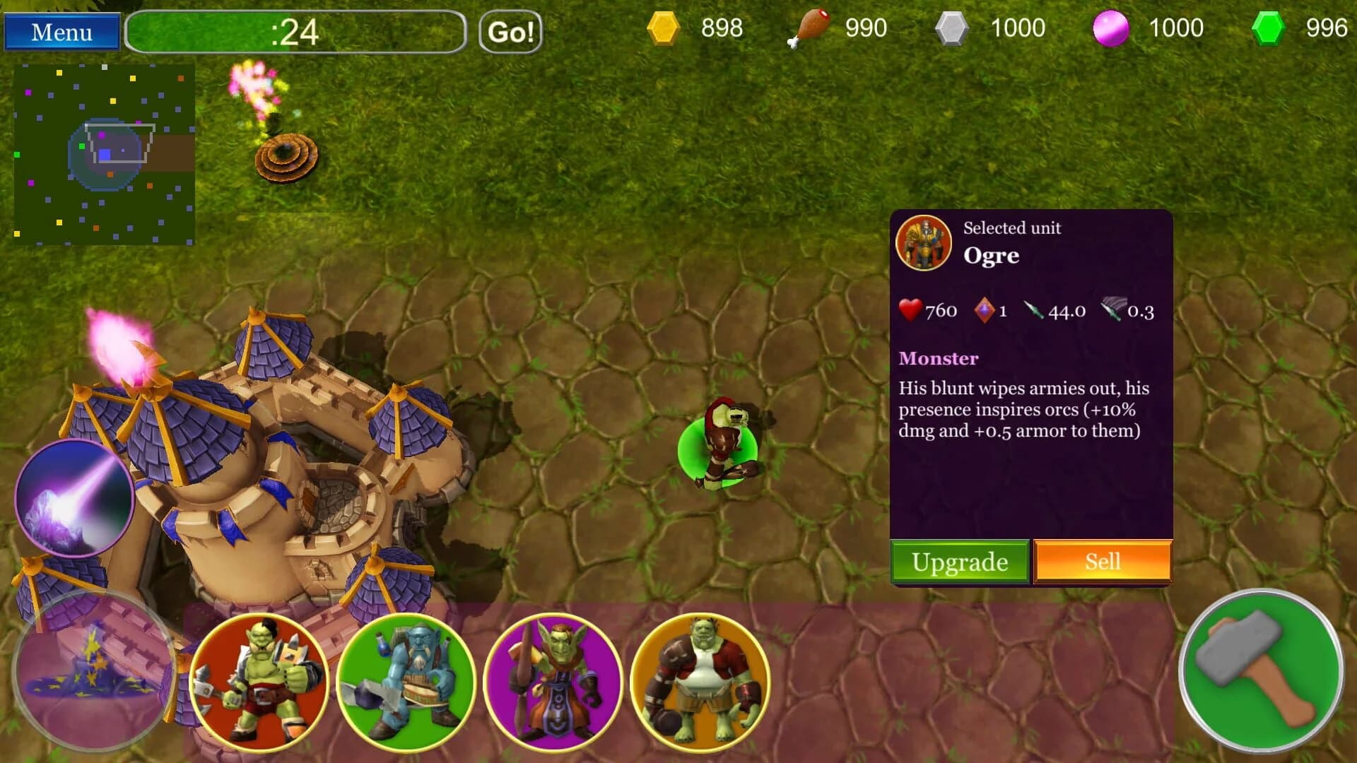 Mines and Magic screenshot 1