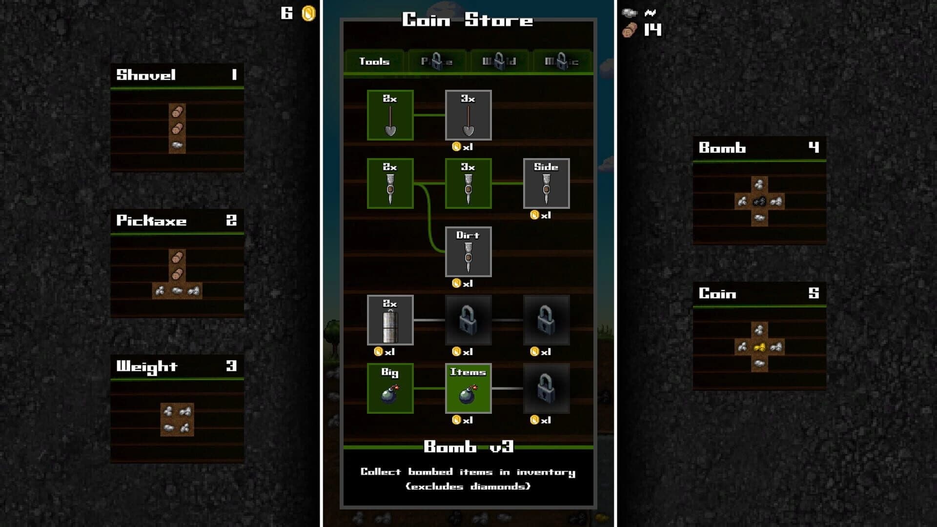 Mineshaft screenshot 1
