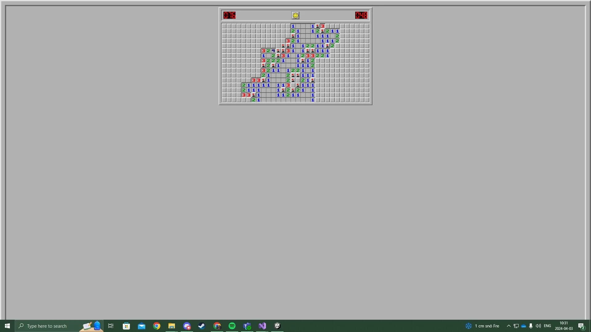 Minesweeper screenshot 1
