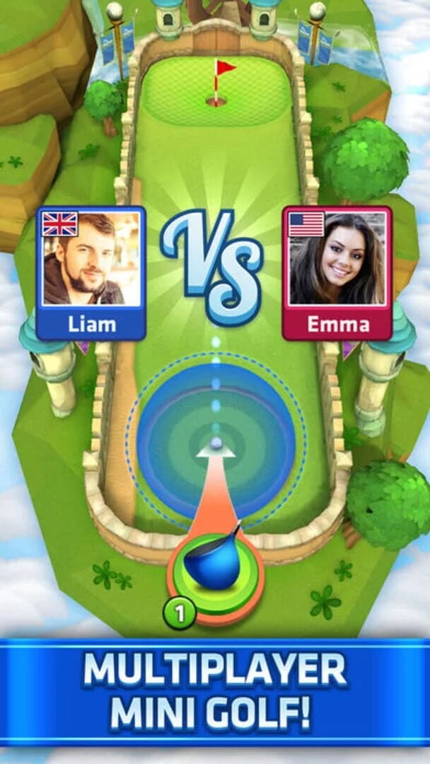 Mini Golf King - Multiplayer screenshot 1