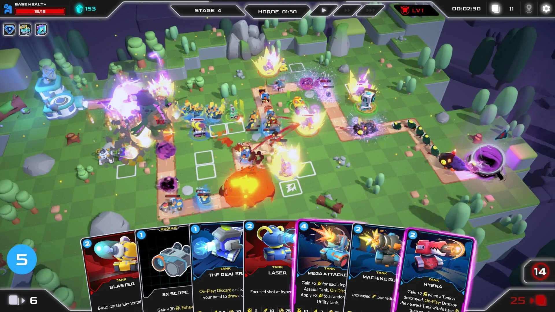 Mini Tank Mayhem screenshot 1