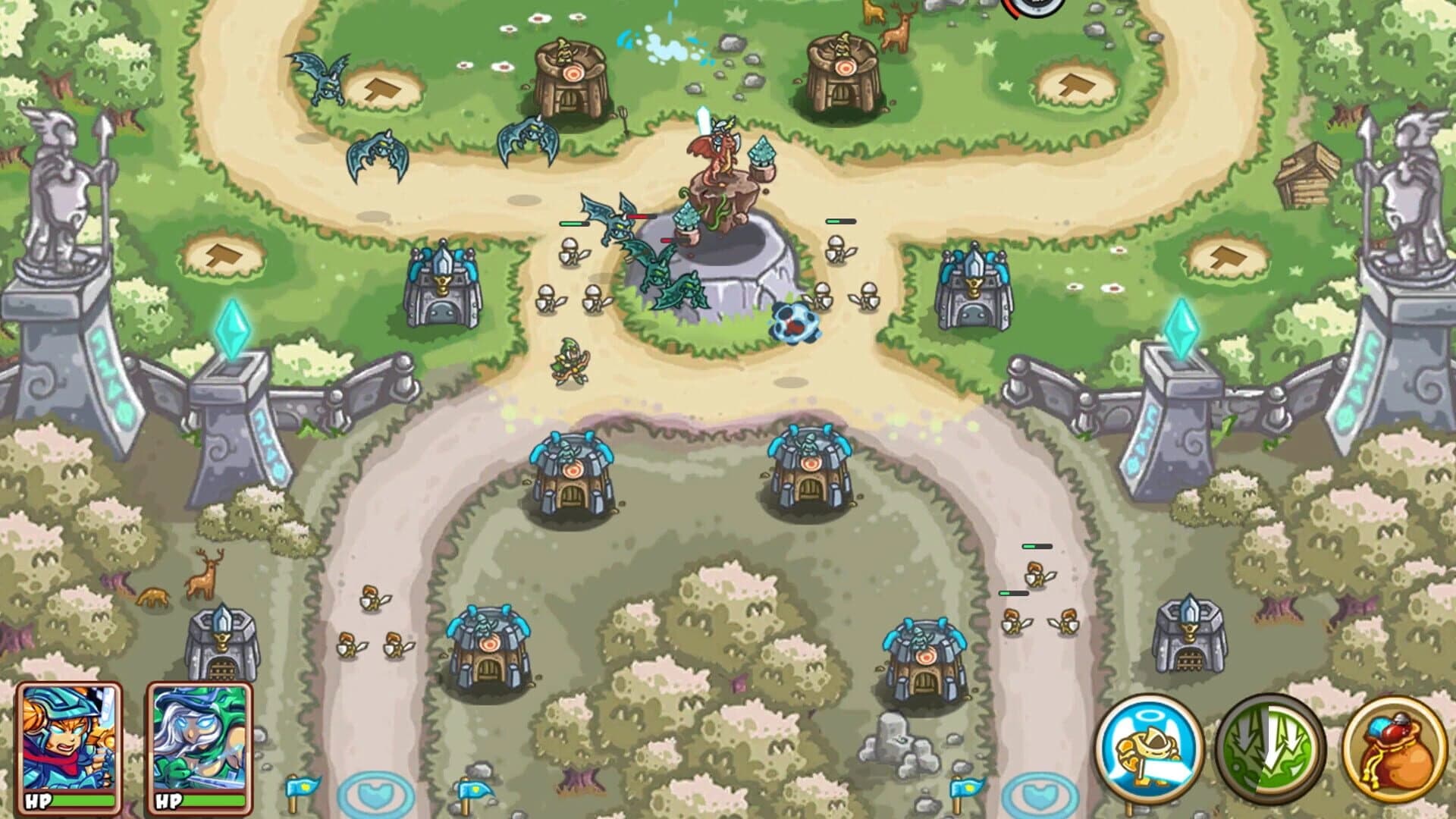 Mini Warrior Defense screenshot 3