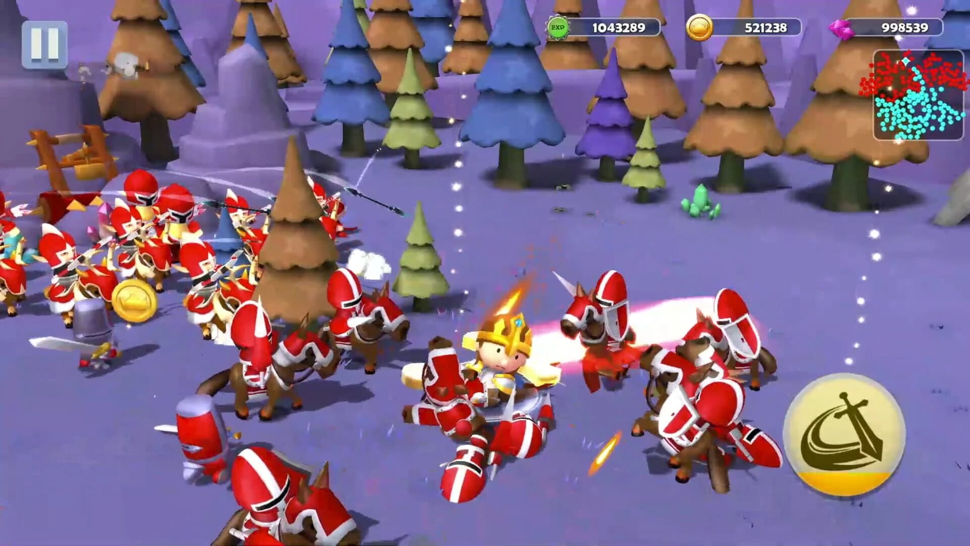 Mini Warriors: Brawler Army screenshot 4