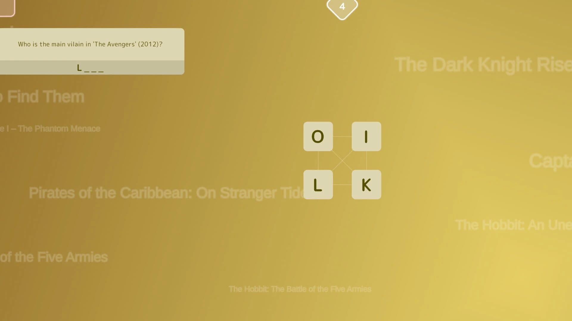 Mini Words: Top Movies screenshot 2