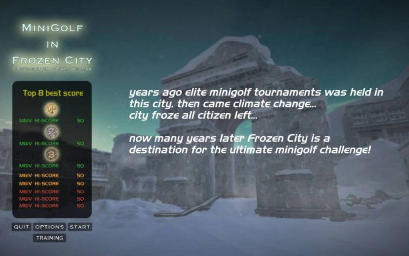 MiniGolf in Frozen City screenshot 5
