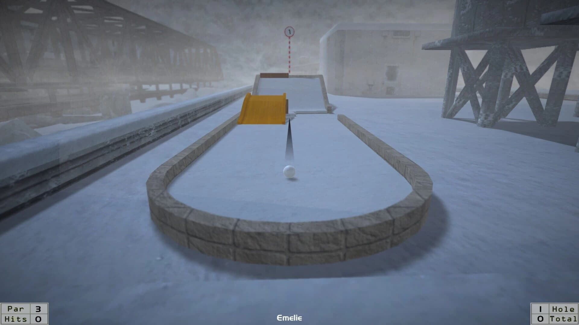 MiniGolf in Frozen City screenshot 3