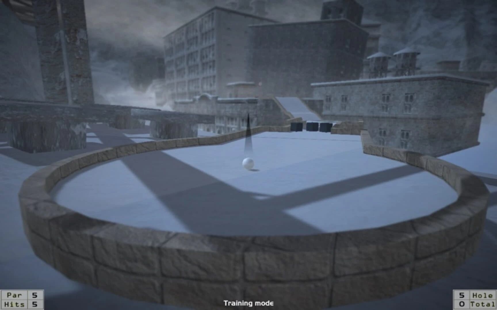 MiniGolf in Frozen City screenshot 2