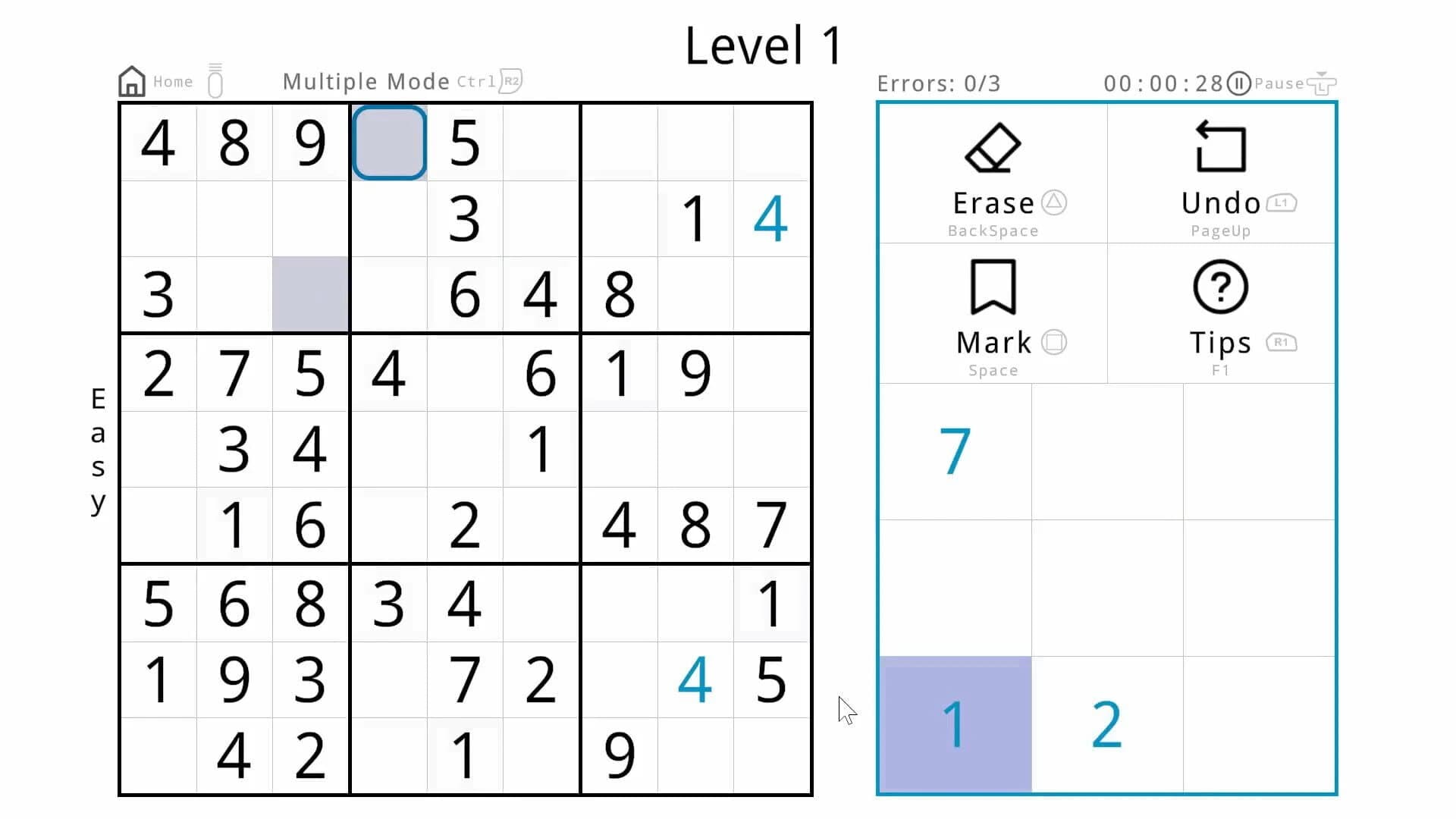 Minimalist Sudoku screenshot 3