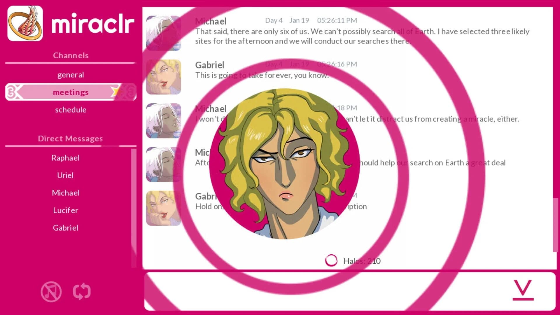 Miraclr: Divine Dating Sim screenshot 4